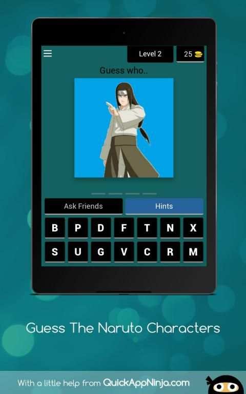 Guess The Naruto Characters screenshot 5