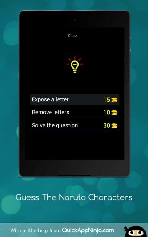 Guess The Naruto Characters screenshot 2