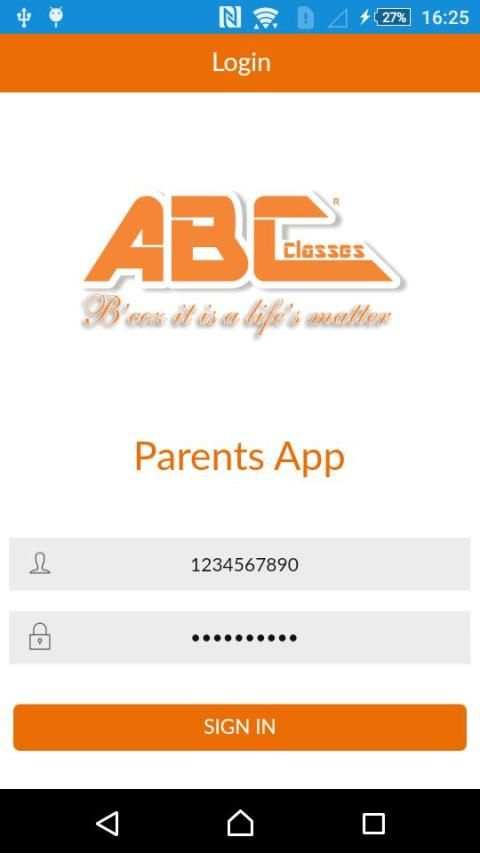 Parent's App | ABC Classes स्क्रीनशॉट 6