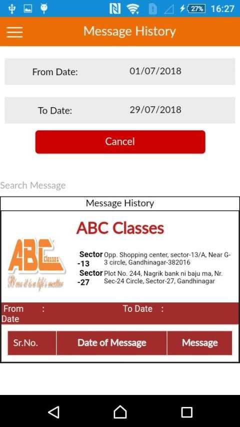 Parent's App | ABC Classes screenshot 4