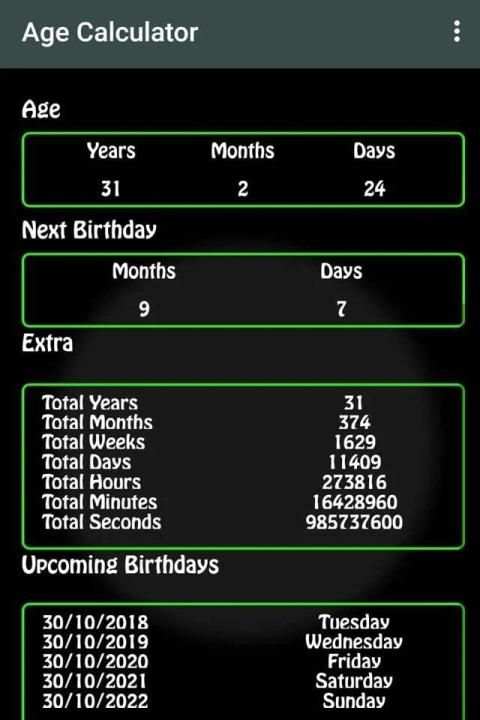 Date OF Birth Checker screenshot 5