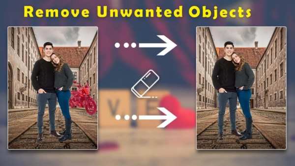 Touch to Remove Object from Photo: TouchRetouch screenshot 1