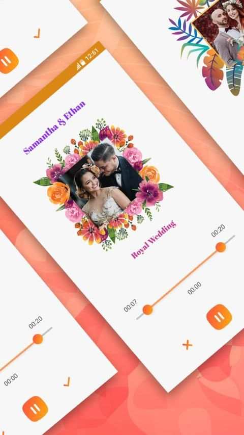 MyPic Status - Audio Status Maker, Video Cutter स्क्रीनशॉट 1