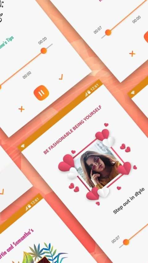 MyPic Status - Audio Status Maker, Video Cutter स्क्रीनशॉट 2