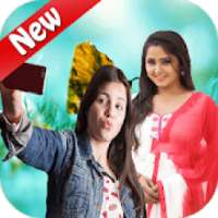 Selfie Photo With Kajal Raghwani Image Editors