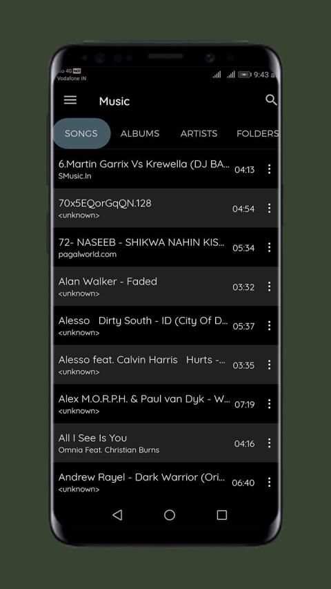 Music Player - MP3 Player, Audio Player स्क्रीनशॉट 4
