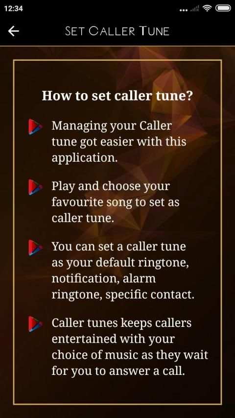Set Caller Tune - Set call ringtone screenshot 4