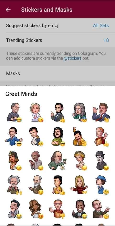 Colorgram Messenger स्क्रीनशॉट 1