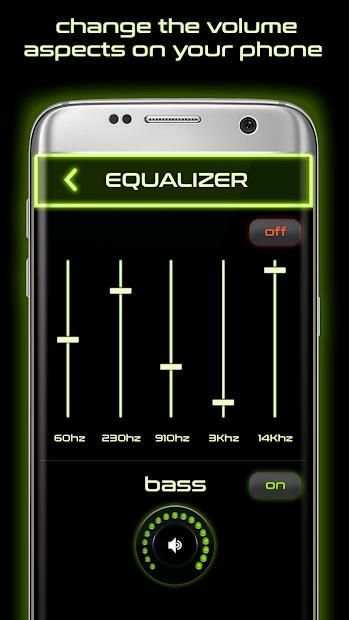 Volume booster and Equalizer screenshot 1