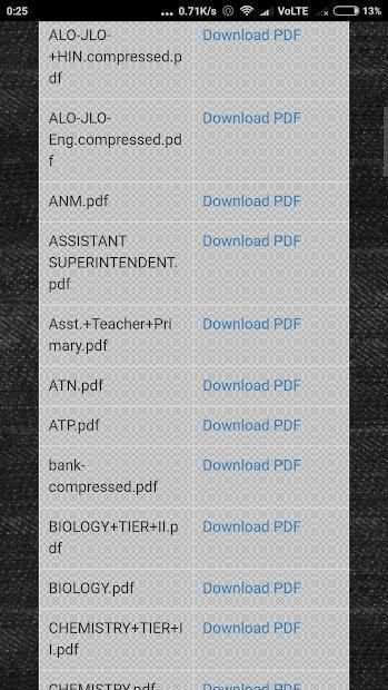 Question Papers for DSSSB screenshot 1