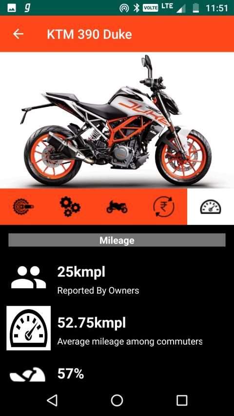 KTM Bikes India : Price, Mileage, Features screenshot 7