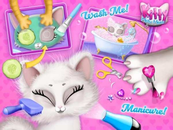 Kitty Meow Meow - My Cute Cat Day Care & Fun screenshot 11