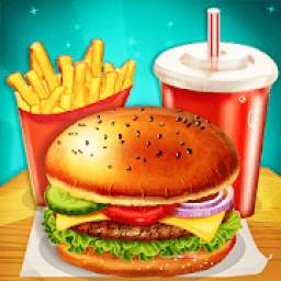 Happy Kids Meal Maker - Burger Cooking Game