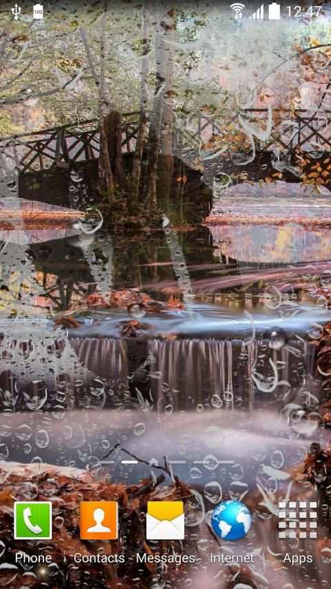 Rain Live Wallpaper स्क्रीनशॉट 7