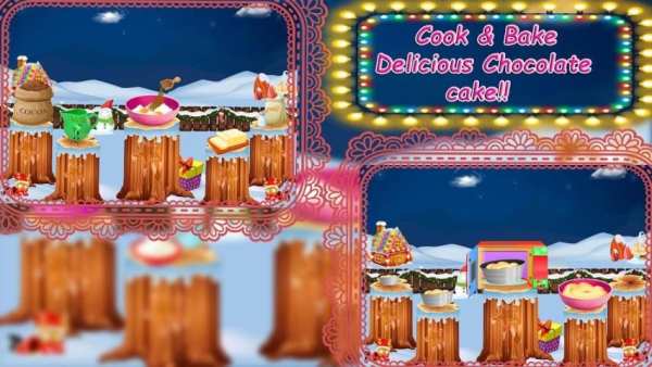 Hari Natal kue* belanja - santa** gaun naik screenshot 1
