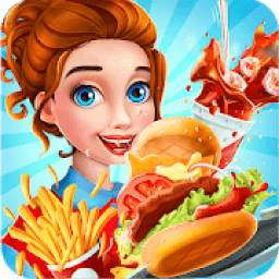 Hot Cooking Burger Restaurant - Cooking Games