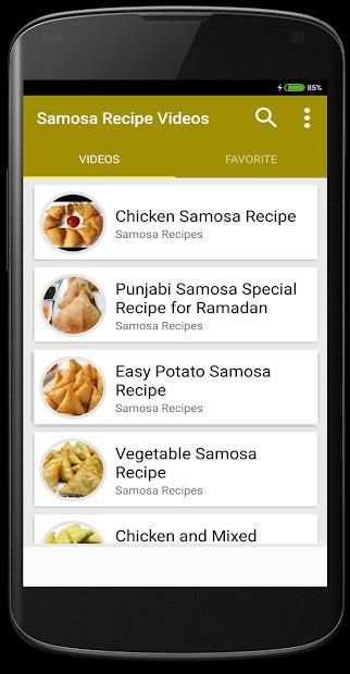 Samosa Recipe Videos 2018 स्क्रीनशॉट 2