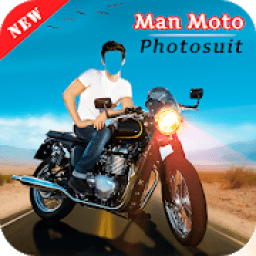 ikon Men Moto Photo Suit: Stylish Bike Photo