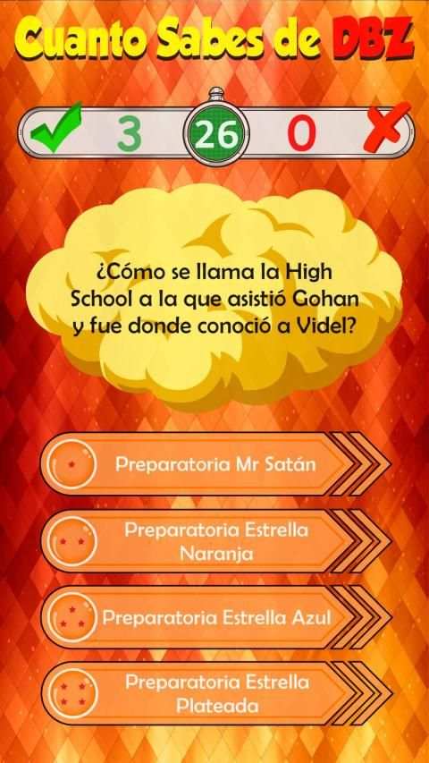 Cuanto Sabes de DBZ - Trivia screenshot 1