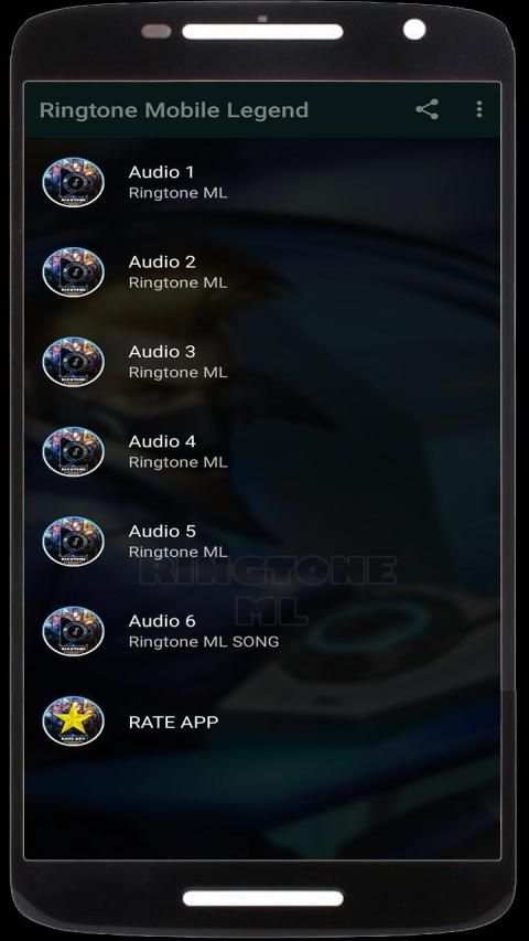 Ringtone Mobile Legend screenshot 4