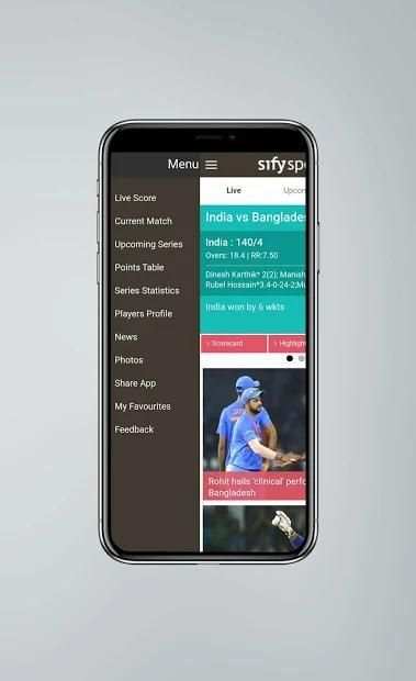 Sify Sports - Cricket Live Scores screenshot 13