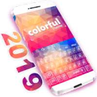 Beautiful Colorful Abstract Keyboard