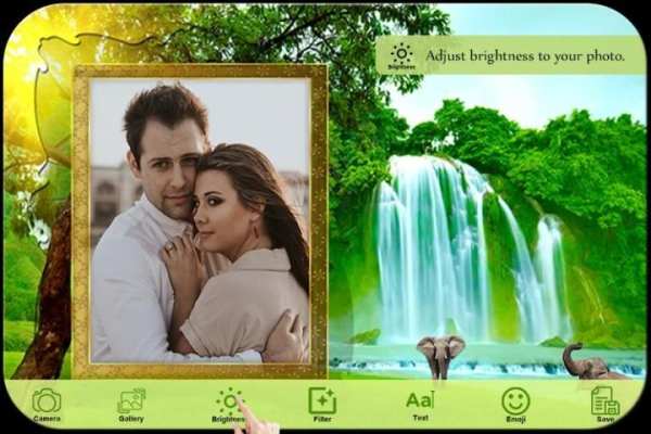 Waterfall Photo Frame :Photo Editor screenshot 1