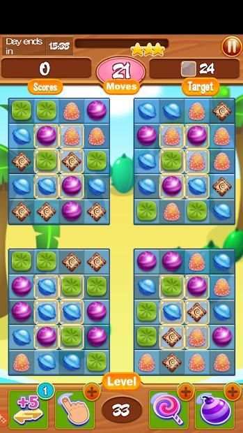 Candy Garden Match 3 Puzzle screenshot 2
