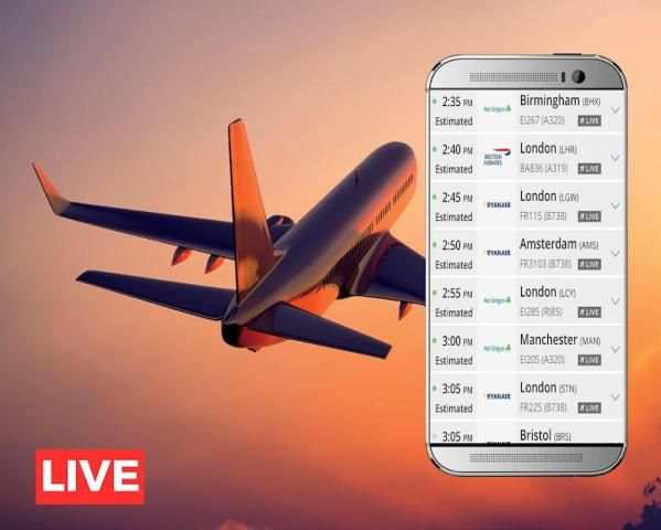 Flight Tracker Live - Flight Radar screenshot 1