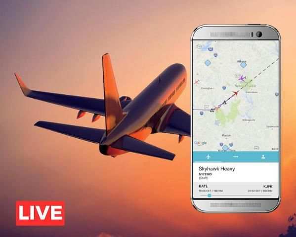Flight Tracker Live - Flight Radar स्क्रीनशॉट 2