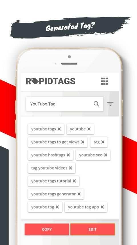 YouTube : YouTube Tag Generator App 2019 स्क्रीनशॉट 1