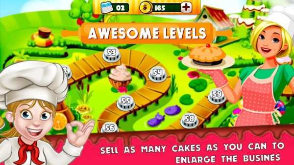 Cake Maker Shop - Chef Cooking Games screenshot 2