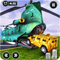 US Offroad Army Cargo Plane Transport Sim 2019 on 9Apps