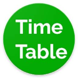VTU Time Table