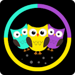 Color Owl Switch - Color Switching Owl आइकन