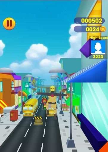 Subway Narato Ninja screenshot 2