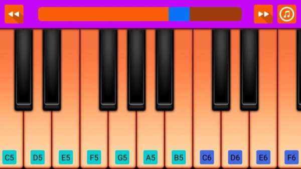 Orange Piano screenshot 2