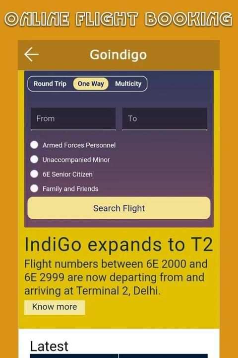 Flight Ticket Booking - Air Ticket Booking screenshot 1