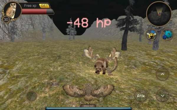 Owl Bird Simulator screenshot 2