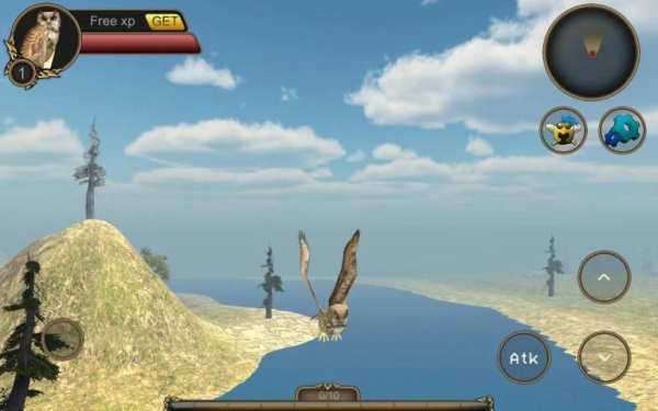 Owl Bird Simulator screenshot 1