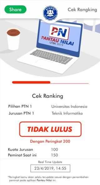 Pantau Nilai UTBK screenshot 3