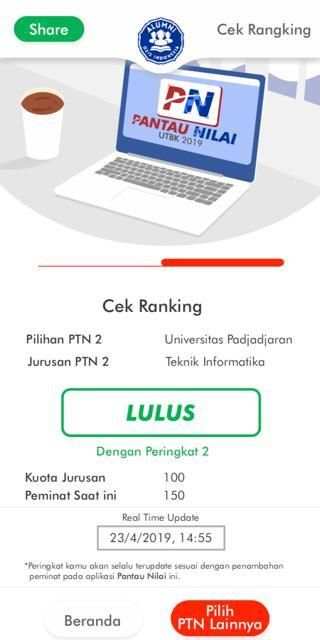 Pantau Nilai UTBK screenshot 4
