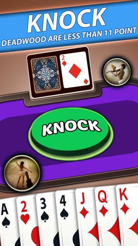 Gin Rummy Free स्क्रीनशॉट 3