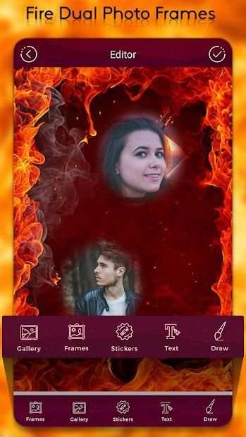 Fire Dual Photo Frame screenshot 2