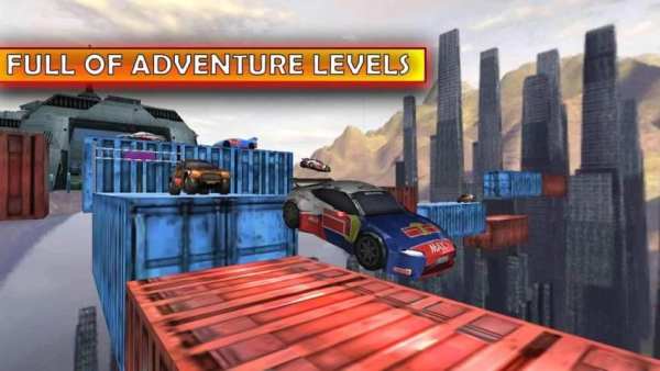 Ultimate Impossible Car Stunt Track Racing स्क्रीनशॉट 9