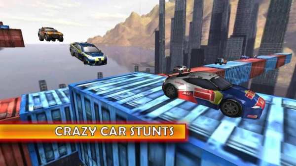 Ultimate Impossible Car Stunt Track Racing स्क्रीनशॉट 12