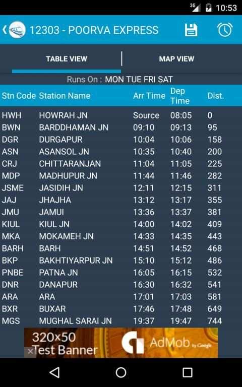 Indian Rail Train Status स्क्रीनशॉट 26