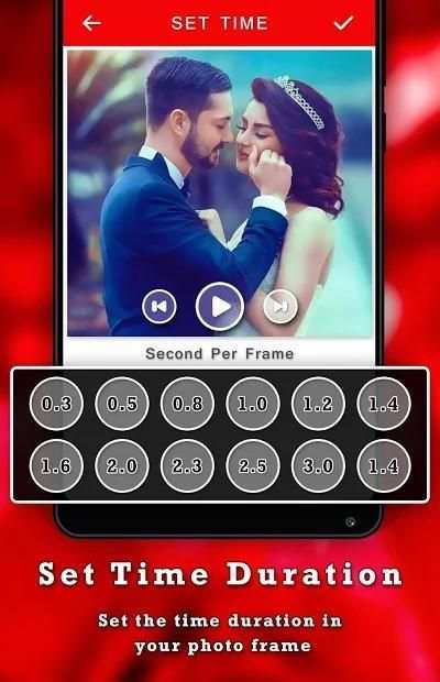 Love Slide Show Maker - Love Video Maker स्क्रीनशॉट 2