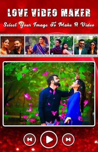 Love Slide Show Maker - Love Video Maker स्क्रीनशॉट 5