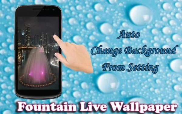 Fountain Live Wallpaper screenshot 1